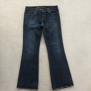 FOREVER PREMIUM JEANS SIZE 7 BLUE JEANS BOOTCUT